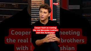 Cooper Koch on meeting the real Menendez Brothers with Kim Kardashian [upl. by Onairotciv456]