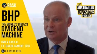 The worlds biggest dividend machine  full interview with BHP CFO David Lamont [upl. by Philemon]