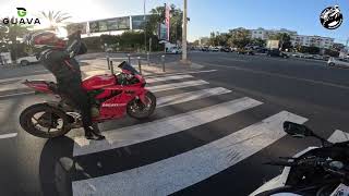 Ducati Panigale VS ZX10RR CASABLANCA 🔥 البلبالة فطريق [upl. by Eneluqcaj]