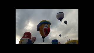 HOT AIR BALLOON AT CLARK PAMPANGA [upl. by Kcirddot]