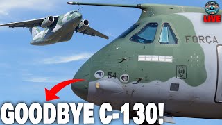 The Embraer NEW C390 Will Destroy C130J Heres Why LIVE [upl. by Rem]