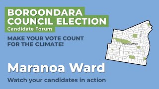 Maranoa Ward  Boroondara Candidates Forum 2024 [upl. by Aliuqehs947]