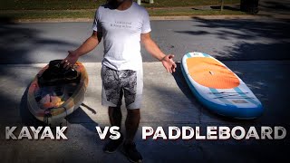 6 Differences Between a Kayak amp Paddleboard  What Should You Get [upl. by Larrabee]