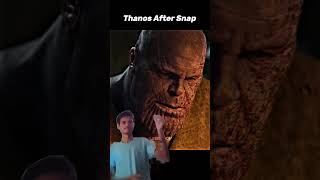 Thanos snap 🫰 🥶 marvel thanos avengers thor ironman thanos hulk mcu comic wanda vision [upl. by Deedee512]