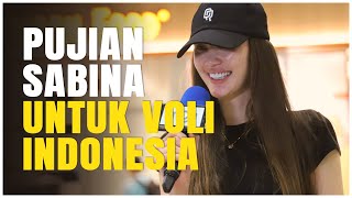 Sabina Altynbekova Beri Pujian untuk Perkembangan Voli di Indonesia [upl. by Enra]