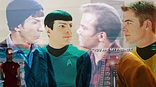 ❝At his side as if youve always been there and always will❞ SpockKirk [upl. by Gamali191]