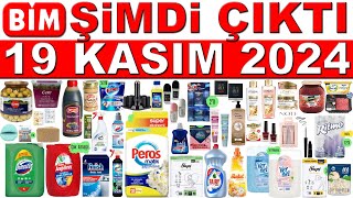 BİM 19 KASIM 2024 KOZMETİK TEMİZLİK VE GIDA ÜRÜNLERİ  BİM İNDİRİM KATALOĞU  BİM DE BU HAFTA [upl. by Hazeghi]