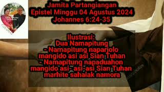 Jamita Partangiangan Johannes 62435  Epistel Minggu 04 Agustus 2024 [upl. by Odlaw]