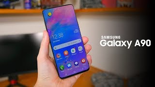 Samsung Galaxy A90  ROTATING POPUP CAMERA [upl. by Bettina]