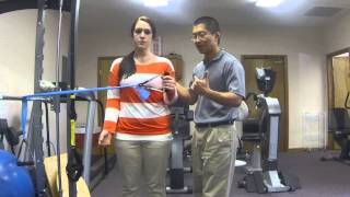 Eccentric exercises for Shoulder tendintistendinosis [upl. by Ronnie]