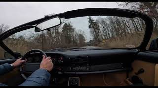 1989 Porsche 911 Speedster test drive [upl. by Alekin]