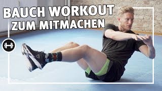 Bauchmuskeltraining für zuhause  8 Minuten  Fitness amp Kraftsport  SportThieme [upl. by Gilly]