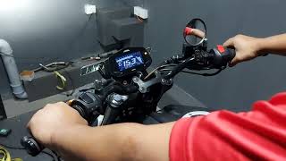 SUZUKI  GIXXER 250 STOCK ECU RG DYNO RUN [upl. by Nalo651]