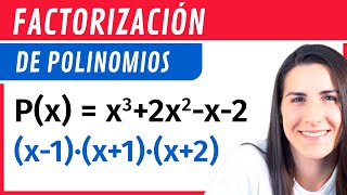 FACTORIZACIÓN de Polinomios 🔠 Operaciones con Polinomios [upl. by Ramsdell]