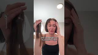 Woman Accidentally Cuts Her Own Bangs 😳 [upl. by Armitage]