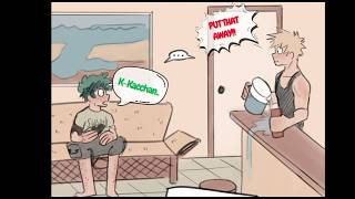 quotBakudeku  Midoriya Discovers Kacchans Plan 💥❤️ Bakudeku Comic Dubquot [upl. by Delle10]