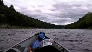 Solo Canoe Trip  Delaware Water Gap [upl. by Qidas]