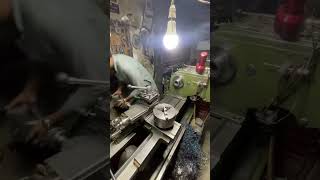 Lathe Chuck Change In Easyway shortvideos machine machinary lathemachine [upl. by Nimad877]