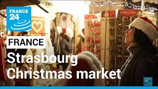 Strasbourg Christmas market Frances biggest Christmas fair kicks off in Alsace • FRANCE 24 [upl. by Aday]