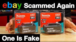 Fake Makita 60Ah Battery BL1860B [upl. by Anallij839]