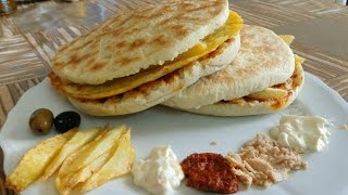 Chapati Tunisien  وصفة شباتي تونسي [upl. by Mazonson400]