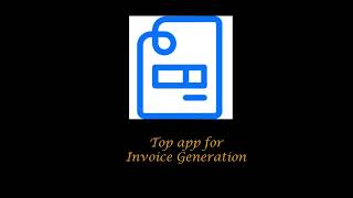 Invoice generator APP [upl. by Naro]