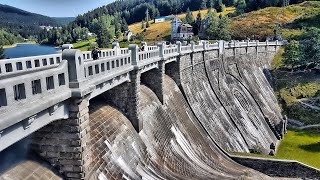 Die historische ELBE TALSPERRE in BÖHMENRIESENGEBIRGE  Spindlermühle  KRAUSEBAUDEN Talsperre 2022 [upl. by Amery668]