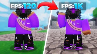 This Is How YOU Can Get THE MOST FPS In Roblox Bedwars… [upl. by Zimmer]