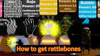 How to get rattlebones in Roblox slap battles but very bad [upl. by Assela]