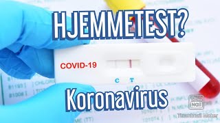 HJEMMETEST PÅ KORONA  JA ELLER NEI [upl. by Cammie]