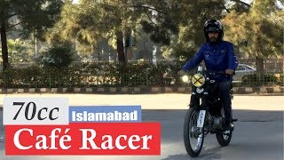 70cc Cafe Brat from Islamabad  Review and Ride [upl. by Karlise932]