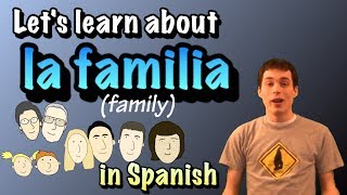 Learn Spanish  Family Members beginner [upl. by Ursala954]