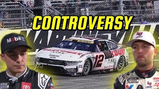 NASCAR Drivers Blatantly Rigging Race at Martinsville for Their Championship Hopes [upl. by Fields875]