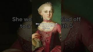 The tragic truth of women  Maria Anna Mozart art arthistory history mozart [upl. by Yelsna]