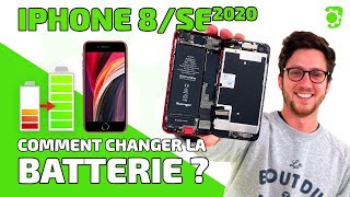 Comment changer la batterie de votre iPhone 8  SE 2020   TUTO – Bricophone [upl. by Shakti]