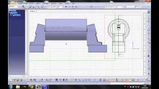 Mise en Plan  Catia V5 [upl. by Yarod]