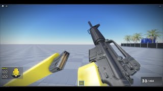 Fe gun kit Attachment system Inspect sounds  Imported MWII M4A1 animations [upl. by Aleil]