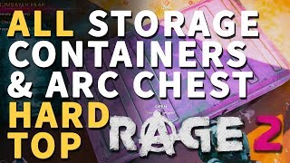 All Hard Top Storage Containers Rage 2 amp Ark Chest [upl. by Starkey]