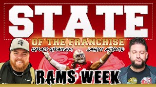 49ers State of the Franchise  George Kittle and Charvarius Ward in doubt to face the Rams [upl. by Mcguire]