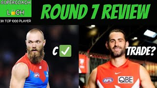 AFL Supercoach 2024  Round 7 Review [upl. by Tades886]