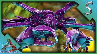 ARK How To Tame Crystal Wyverns amp Farm Primal Crystals [upl. by Marne697]