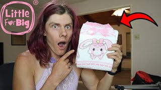 ABDL LittleForBig Usagi Diaper Review and Life Update [upl. by Francklyn88]