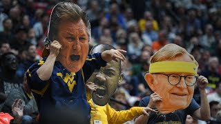 Marshall vs West Virginia Mountaineers cruise to the Sweet 16 [upl. by Nennarb]