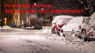 Nächste Woche viel Schnee und neue Kälte oder etwa doch nicht Mod Dominik Jung [upl. by Novla]