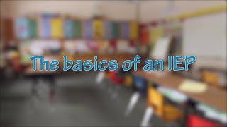 Understanding the IEP Process The Basics of an Individualized Education Program IEP [upl. by Ytisahc]