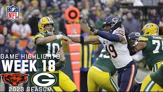 Chicago Bears vs Green Bay Packers  2023 Week 18 Game Highlights [upl. by Komara124]