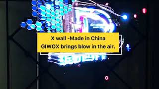 Giwox X Wall 3D Hologram Fan Video Wall set up [upl. by Brocky]