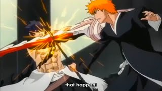 Duel Ichigo Vs Amagai  アマガイの獏爻刀は火を吐いていちごを攻撃しますが、いちごは彼の獏爻刀を壊します  ブリーチ 千年血戦 [upl. by Giffer]