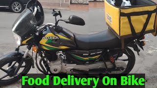 Hungerstation Food delivery on bike Vlog [upl. by Layne]