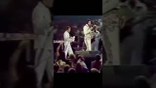 Elvis In Concert 1977 still giving it all to the end live Cant help Falling In Love shorts elvis [upl. by Eninej]